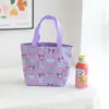 Bolsa de Almacenamiento Impermeable Estilo Japonés Caricatura Linda para Llevar a Mano Bolso de Mano Bolsa para Lonchera de Estudiante Bolsa para Lonchera