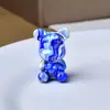 Pendente de Urso em Laca Estilo Chinês Mais Vendido, Padrão Tradicional Chinês de Sorte e Prosperidade, Joia de Arte em Laca Feita à Mão, Colar e Pulseira Versáteis