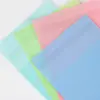 Bolsas de embalaje de plástico en stock, bolsas transparentes autoadhesivas de OPP engrosadas, bolsas de regalo de colores macarrón, bolsas para dulces