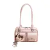 Bolsa de Ombro Elegante e Simples para Mulheres, Nova Bolsa Almofada Casual Primavera/Verão 2026, Estilo Coreano, Bolsa de Ombro Tendência
