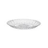 Plato de fruta de PET transparente, plato grande redondo para aperitivos, plato de almacenamiento de escritorio para sala de estar, plato de fruta creativo con forma de pétalo
