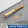 Fecho Oculto de Aço Inoxidável para Portas, Fecho Oculto Embutido para Porta de Madeira, Fecho Duplo Oculto Invisível para Porta Dupla