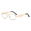 Gafas de Sol Nuevas de Verano 2026, Gafas de Sol Retro de Gama Alta Europeas y Americanas, Montura Cuadrada Clásica, Forma Cóncava, Gafas de Protección Solar para Mujer
