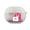 Adecuado para Baohua Weijian Pi8 Audífonos Inalámbricos Bluetooth Cubierta Protectora Carcasa Transparente de TPU de Dibujos Animados Personalizada Anticaída y Antiarañazos