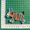 Nova Moda Desenho Animado Pequeno Bordado Solúvel em Água Pônei DIY Decoração de Roupas Acessórios Atacado