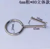 Ganchos de Aço Inoxidável, Ganchos com Argola Redonda, Ganchos Triangulares, Ganchos com Argola, Ganchos para Cesta de Flores, Ganchos Não Padrão