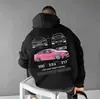 Moletom Oversized Novo Gótico Transfronteiriço Manga Longa Harajuku Unissex Estético Hip-Hop Retrô Friends Inverno