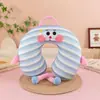 Almohada Bingdoudou de Espuma Viscoelástica en Forma de U Almohada Cervical Transfronteriza para Viajes en Avión Reposacabezas para Cuello y Cervical Regalo con Logo Personalizado
