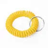 Venda Direta do Fabricante: Corda de Telefone Espiral de Plástico, Pulseira de Pulso, Chaveiro, Pulseira, Etiqueta, Argola para Cordão de Telefone, Fivela de Corda Antiperda