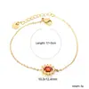 Pulseira de Zircônia Hot-mining de Luxo Leve Transfronteiriça Moda Europeia e Americana Versátil Pulseira Redonda em Formato de Gota de Aço Inoxidável para Mulheres