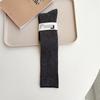 Otoño e Invierno nuevo anti-pilling doble aguja calcetines de pantorrilla para mujer a rayas presión adelgazantes color sólido JK todo-combinable medias hasta la rodilla