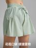 Novedad Primavera 2026 Pantalones Cortos Deportivos para Mujer Falsos de Dos Piezas Anti-Exposición Ropa de Yoga Pantalones Cortos de Entrenamiento para Maratón
