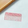 Peine coreano de ácido acético para el cabello, peine de dientes grandes de mármol, peine de textura simple, peine para el cabello de mujer antiestático, peine transfronterizo