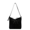 Bolso Retro Esmerilado Transfronterizo para Mujer Otoño e Invierno 2024 Nuevo Gran Capacidad Cruzado Casual Combinable Tote para Viaje
