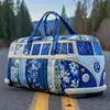 2026 Nova Bolsa de Viagem Casual Fashion Estampada Transfronteiriça para Curta Distância Bolsa Multifuncional Esportiva para Fitness