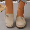 Zapatos Casuales de Media Temporada con Suela Gruesa, Nuevos para Primavera y Otoño 2026, Cruzados Europeos y Americanos, Mocasines de Suela Suave de Comercio Exterior, Venta al por Mayor en Tallas Grandes