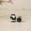Nuevo Pulsera DIY Hecha a Mano de Cuentas de Dientes de Tigre Ojos de Tres Ojos Dios de la Riqueza Invisible Pulsera al por Mayor Jugar Cuentas Sueltas con Cuentas