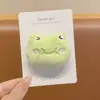 Broche de Muñeca de Peluche de Dibujos Animados Conejo Gatito Oso Rana Bolso Ropa Pin Accesorios Colgante Decorativo para Niña