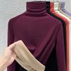 Novo Modelo 2026 Roupa Térmica de Lã Mista para Mulheres, Roupa de Baixo para o Inverno com Tecnologia Avançada, Lã Quente que Regula a Temperatura, Camisa de Camada Base de Gola Alta