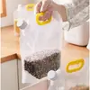 Bolsa de Almacenamiento para Granos Bolsa con Boquilla de Cocina Bolsa de Empaque Sellada Hogar Transparente Visible Bolsa Selladora de Alimentos