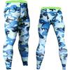 Pantalones deportivos ajustados, elásticos y recortados para hombre, con estampado multicolor, para correr, moda europea y americana, XY931