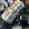 En stock Manguera flexible telescópica de compuesto de PVC tubería de escape para campana extractora de cocina tubería de ventilación flexible de papel de aluminio para campana extractora