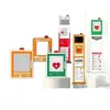 Caja de Almacenamiento Metálica para Desfibrilador Portátil Gabinete de Almacenamiento para DEA Desfibrilador Externo Automático de Emergencia Mindray Gabinete de Seguridad Personalización