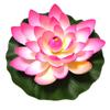 Procesamiento y Personalización de Diversas Decoraciones para Estanques de Lotos, Hojas de Loto Acuáticas, Plantas Verdes Artificiales para el Hogar para Ofrendas a Buda, Flores Hechas a Mano