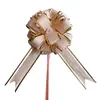 Novo Modelo 30 # Bola de Flor 3D com Padrão de Piso de Tamanho Médio, Embalagem de Flor para Presente com Decoração de Flor com Fio de Puxar Estendido.