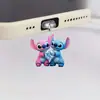 Tapón de Polvo de Acrílico Lindo de Stitch Adecuado para la Interfaz de Carga de Teléfono Móvil Apple y la Interfaz Tipo-C