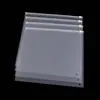 Bolsa con Cremallera de un Lado Mate y Otro Transparente, Bolsa para Empaque de Ropa, Bolsa Impermeable de Plástico PE con Cremallera para Ropa, Hecha a Medida