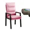 Modelo Moderno de Cadeira de Mahjong para Salas de Jogos, Casas de Chá, Cadeiras de Computador para Escritório e Uso Doméstico com Almofada Macia e Encosto