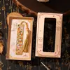 Marcador de Página Metálico Estilo Antigo Exquisito Personalização Estilo Chinês Clássico Alto Padrão Exquisito Suporte de Página para Estudante Lembrança Cultural e Criativa