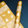 Papel de Regalo de Navidad, Papel de Plumas, Papel para Envolver Regalos, Papel de Regalo de Navidad, Envoltura de Regalo de Navidad de Alta Gama