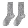 2518 Calcetines de media caña apilados para mujer Primavera y Verano de una pieza sin costuras estilo ballet Hilo de punto de alta elasticidad Transpirables Modernos Calcetines para mujer