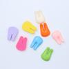 Pintura acrílica brillante aceite lindo dientes de conejo hecho a mano DIY material de accesorios pasador para el pelo cuerda para la cabeza carcasa de teléfono móvil parche