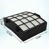 Adecuado para accesorios de aspiradora chivalry s + harkAZ2000 // AZ2000W/AZ2002, pantalla de filtro de esponja
