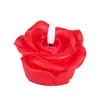 Luz de Noche Creativa de Flor Rosa, Luz de Velas Electrónicas LED Simuladas, Luz de Atmósfera para Decoración del Hogar con Diseño Creativo
