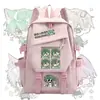 Mochila de mercancía del Dios Maligno Moran, mochila estilo anime 2D del equipo del hospital Wang Qing Han Yu para estudiantes hombres y mujeres, moderna