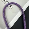Corda trançada personalizada de 8mm 150cm corda única 97 cores em estoque Corda de poliéster para DIY feita à mão Cordão anti-perda resistente ao desgaste