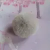 Accesorios Pequeños de Bola de Pelo DIY Bolsa Colgante de Bola de Pelo de Conejo Rex Imitación Ropa Zapatos y Sombreros Accesorios de Bola de Pelo de Conejo Imitación