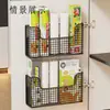 Organizador de filme plástico para porta de armário de cozinha, montado na parede, para guardar itens dentro da porta do armário, porta-temperos, prateleira de armazenamento multifuncional