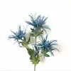 Nueva flor artificial Planta de apio de espina flor de plástico de dos manos flor de arte creativo arreglo floral flor artificial decoración del hogar