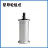 Lijadora de banda neumática de Taiwán para metal de acero inoxidable, máquina pequeña cepillada, tanque de rectificado, pulidora, amoladora neumática