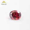 2x3 ~ 13x18mm 5A formato de ovo cor comum zircônia coleção Wuzhou gema artificial superfície do anel CZ pedra nua atacado
