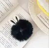 Diadema de Peluche Estéreo Súper Linda con Orejas de Conejo para Otoño e Invierno, Lazo para el Cabello Lindo con Corazón de Niña, Accesorios para el Cabello Populares de Goma