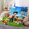 Producción de Manta Transfronteriza Patrulla Canina Manta de Franela de Vellón Coral Manta Infantil con Estampado de Dibujos Animados