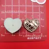Oro y Plata Electroplateados Flor Estrella Estilo Pequeño Fragante Corazón Lazo Corbata DIY Plástico Accesorios Pasador Funda de Teléfono Materiales
