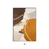 Pintura Decorativa Moderna de Luxo Leve para Sala de Estar, Arte de Parede Abstrata para Entrada, Pintura para Pendurar na Escada de Villa com Luz Plug-in