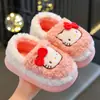 Pantuflas de Algodón para Niñas, Novedad Otoño e Invierno 2026, Antideslizantes para Interiores, Pantuflas de Algodón con Dibujos para Bebés Niños